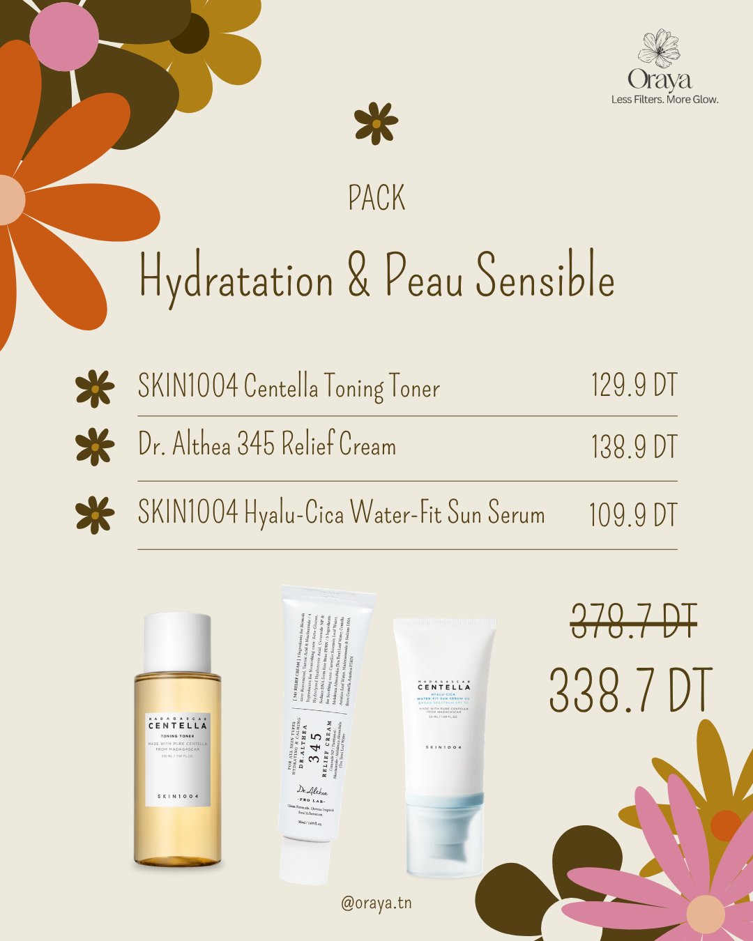 Pack Hydratation & Peau Sensible